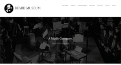 Desktop Screenshot of beardmuseum.co.uk